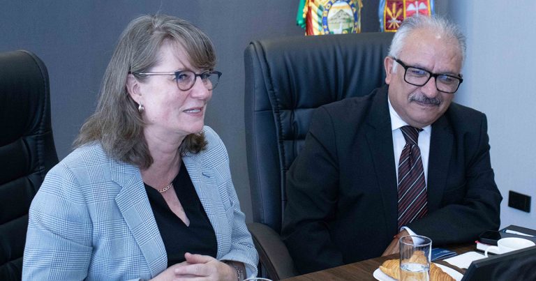 ICAM RECIBE LA VISITA DE LA COORDINADORA RESIDENTE DEL SISTEMA DE LAS NACIONES UNIDAS EN BOLIVIA