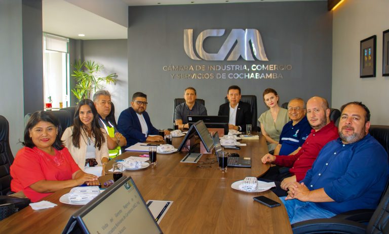 ICAM Y ABC COORDINAN ACCIONES PARA IMPULSAR PROYECTOS VIALES ESTRATÉGICOS EN COCHABAMBA