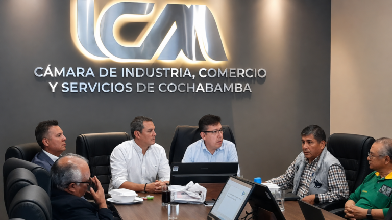 ICAM RECIBE VISITA DEL PRESIDENTE DEL COMITÉ CÍVICO DE COCHABAMBA