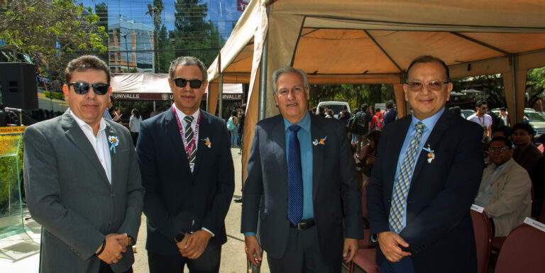 ICAM ACOMPAÑÓ EL ACTO CONMEMORATIVO DEL ANIVERSARIO DE COCHABAMBA EN UNIVALLE