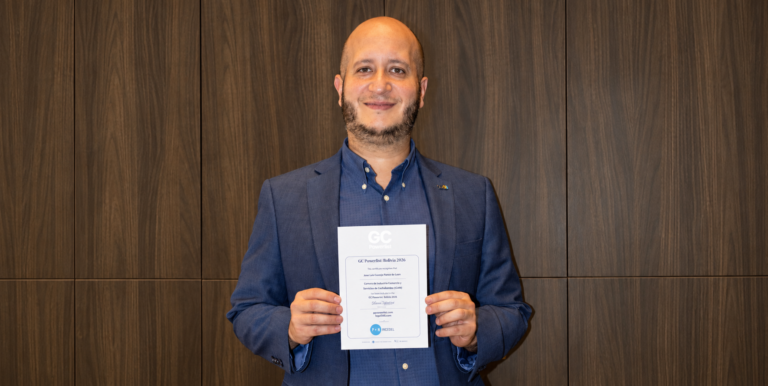 JOSÉ LUIS CASSAB, GERENTE DE ASUNTOS LEGALES DE ICAM, ES RECONOCIDO POR CUARTO AÑO CONSECUTIVO EN LA GC POWERLIST BOLIVIA